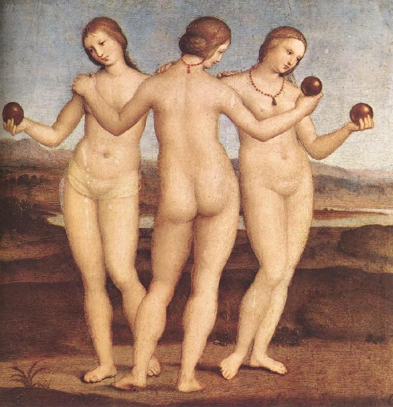 RAFFAELLO Sanzio The Three Graces F oil painting image